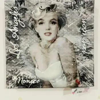 40x40cm Mischtechnik auf Leinwand, Unikat mit Graffiti gesprüht, Acrylfarben bearbeitet und mit Harz veredelt