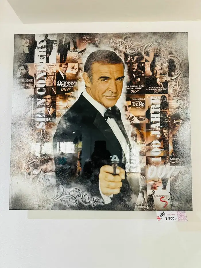 60x60cm Mischtechnik auf Alu dibond, Unikat mit Graffiti gesprüht, Acrylfarben bearbeitet und mit Harz veredelt