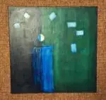 Vase - Night & Day - grün / blau – Bild 2