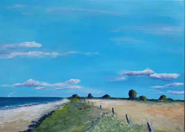 Gemälde "Ostseelandschaft" – Bild 2