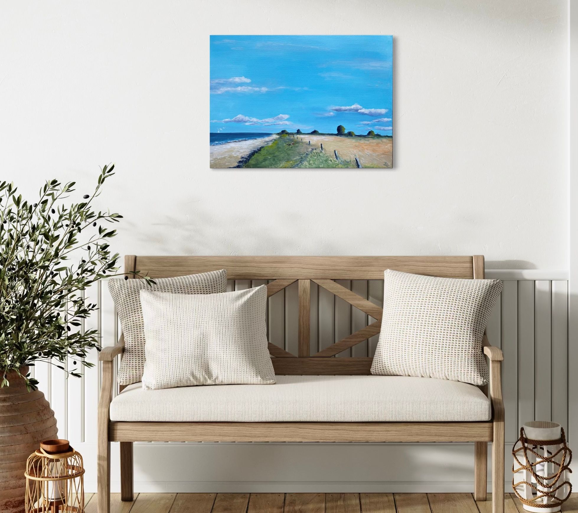 IMG_8476_11zon Gemälde "Ostseelandschaft" – Bild 1