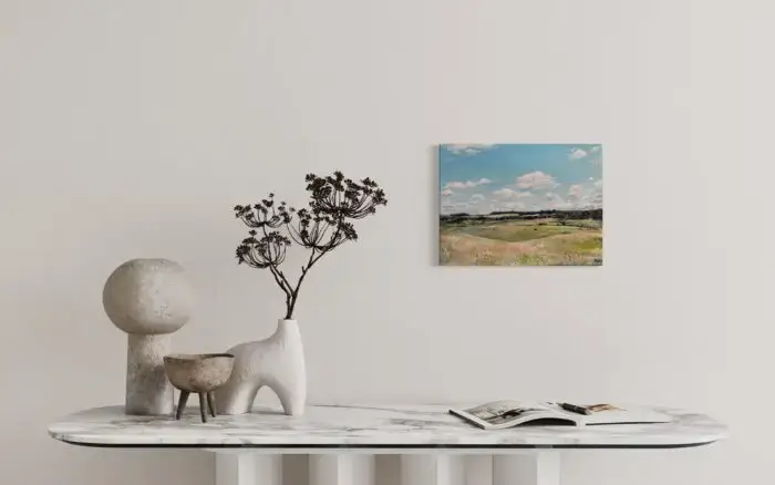 Gemälde "Blick nach Großsolt" – Bild 1