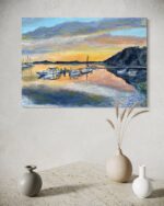 Gemälde "Ruhe in der Bucht"