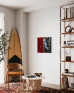 Unikat – ARTWORK | 177-2025– City Puls | 61x61 cm – Bild 3