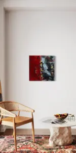 Unikat – ARTWORK | 177-2025– City Puls | 61x61 cm – Bild 6