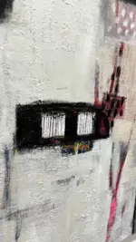 Unikat – ARTWORK | 142-2024– Raster | 50x50 cm – Bild 4