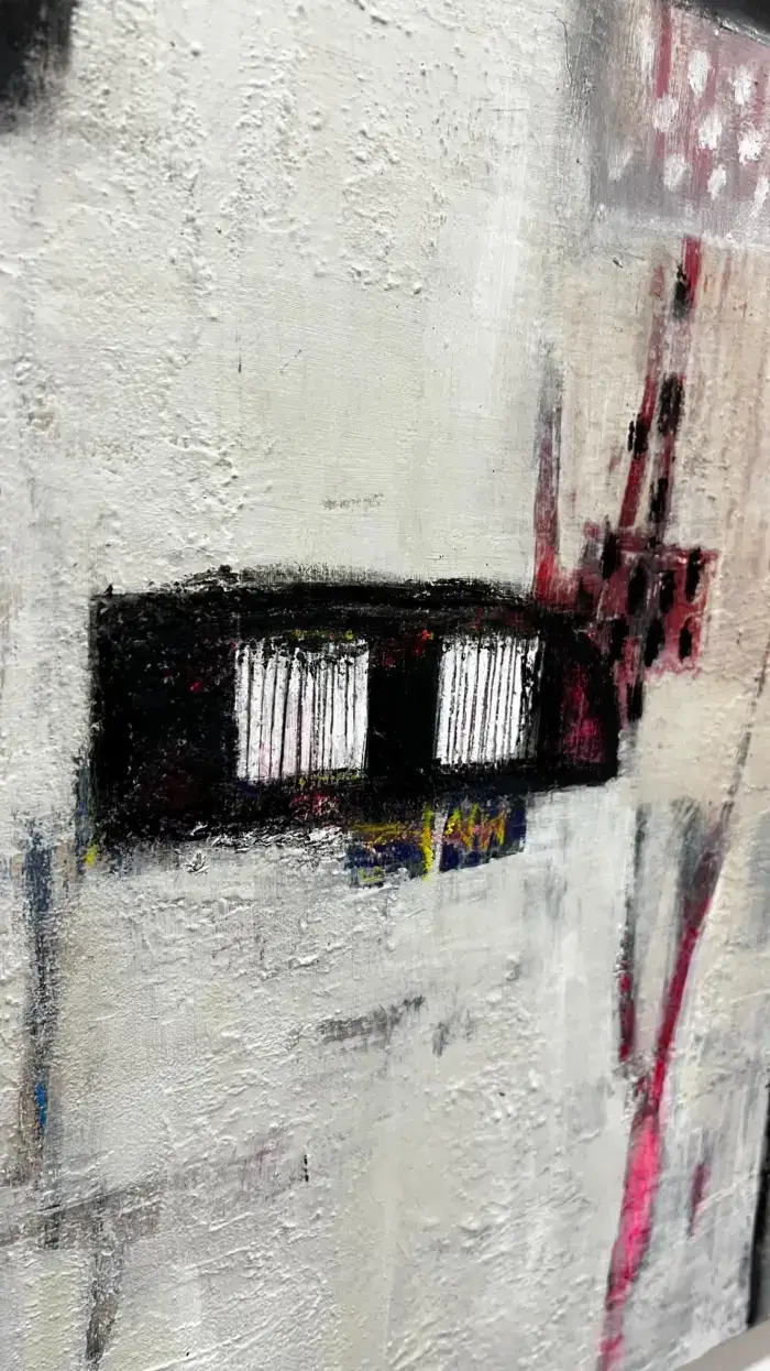 Unikat – ARTWORK | 142-2024– Raster | 50x50 cm – Bild 4
