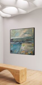 Unikat – ARTWORK | 089 -2024– Shifting Tides | 130x120 cm – Bild 4