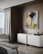 Unikat – ARTWORK | 002-2025– Bound Echoes | 120x120 cm – Bild 4