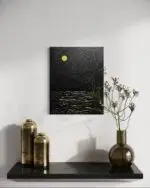 Vollmond in rauher See