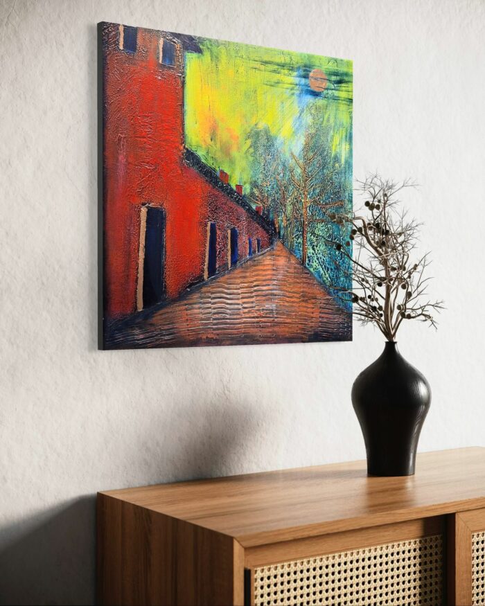 Altes Gebäude - Baumallee – Bild 3