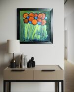 Styro- Annemonen und Kornblumen – Bild 4