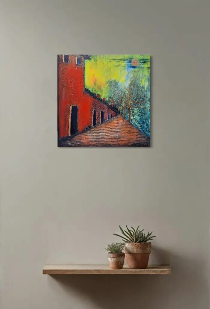 Altes Gebäude - Baumallee – Bild 4