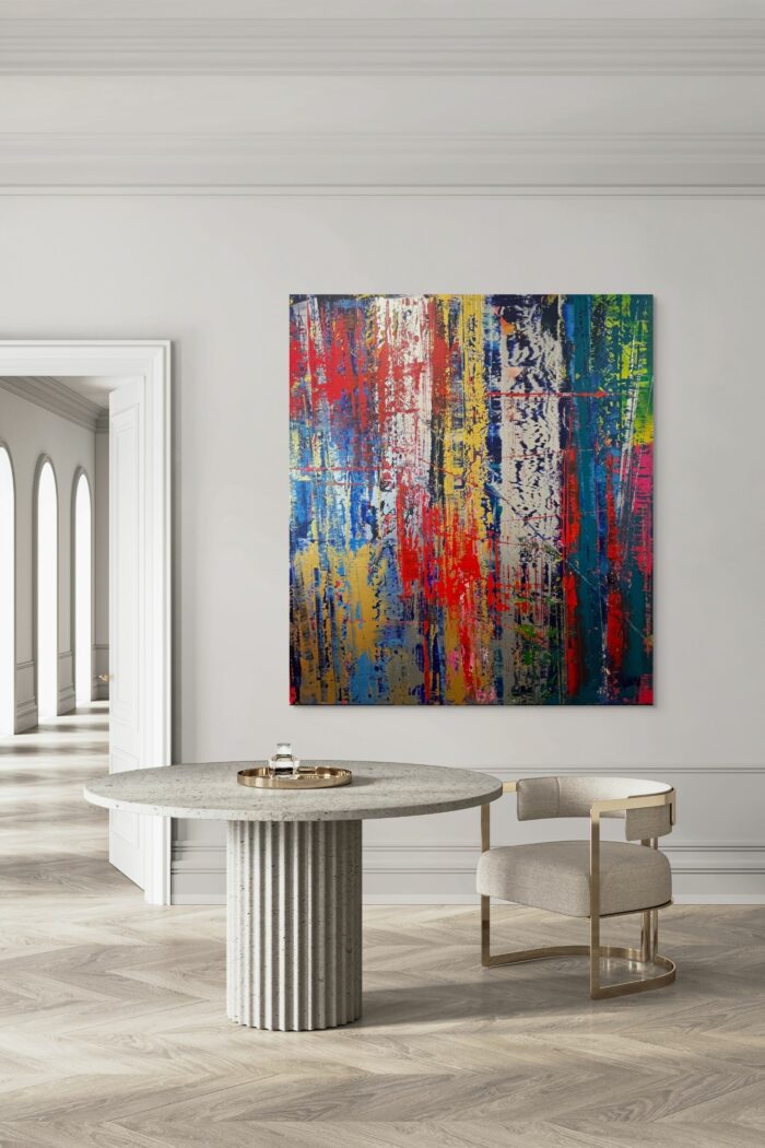 X008_KERSTIN_SOKOLL_Luminous Passage_180x160cm_2022a Luminous Passage - UNIKAT – Bild 1